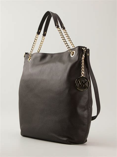 michael kors tote with chain strap|Michael Kors purse thick strap.